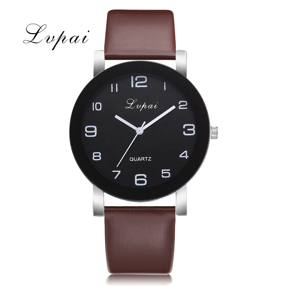 Lvpai Brand Bracelet Watch Women Fashion Leather Black Quartz Wrist Watches Ladies Clock Relogio Feminino Reloj Mujer 