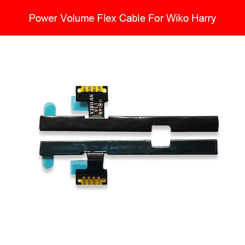 

Power & Volume Flex Cable For Wiko HARRY Side Key Button Switch On Off Audio Control Flex Cable Repair Replacement Parts