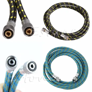 180CM High Quality Nylon Braided Airbrush Air Hose Spray Pen Woven Pipe automobile engine diesel tube high pressure pipe high temperature resistant oil pipe nylon braided rubber hose