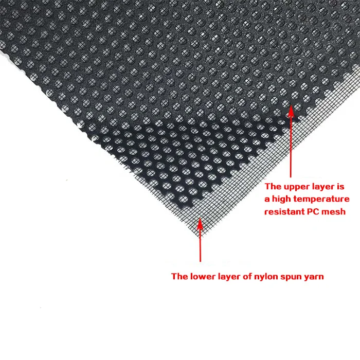 

DIY width30CM double layer Notebook Mesh PVC PC+nylon Cooler Dust Filter Notebook Dustproof Cover dust cover 30cm/lots