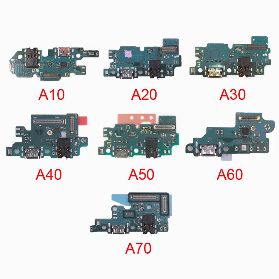 USB зарядное устройство док-порт Разъем Flex для Samsung Galaxy A10 A20 A30 A40 A50 A60 A70 A105 A205 A305 A405