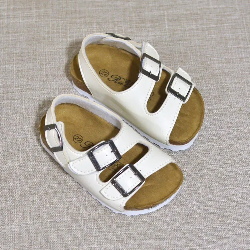 baby boy cork sandals