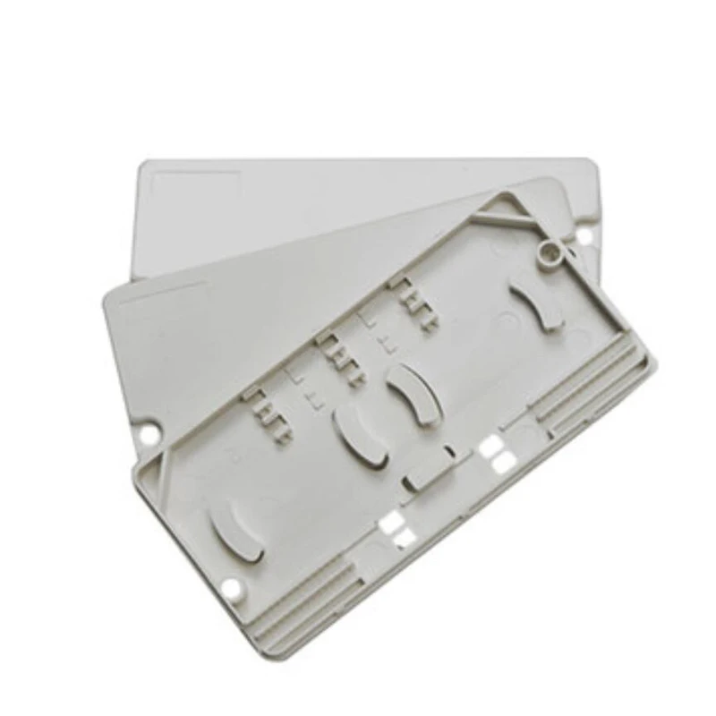 

100PCS/bag 2Core FTTH Fiber Optic Termination Box Ftth Box 2 In 2 out Fiber Optic Protection Box Fiber optic covered wire cable