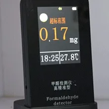 Прецизионный Тип формальдегида тестер качества воздуха для бытовой портативный мониторинг