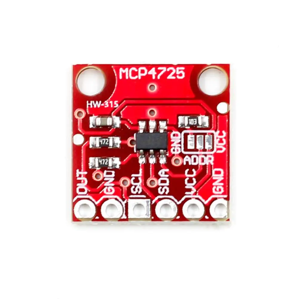 1 шт./лот MCP4725 I2C DAC плата разработки модуля прерывания|Интегральные схемы| |