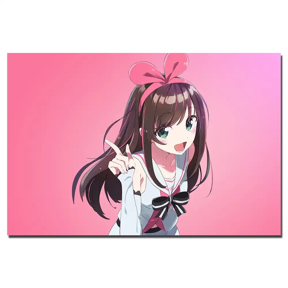 Kizuna.AI Anime Manga Wallscroll Poster Kunstdrucke Bider Drucke