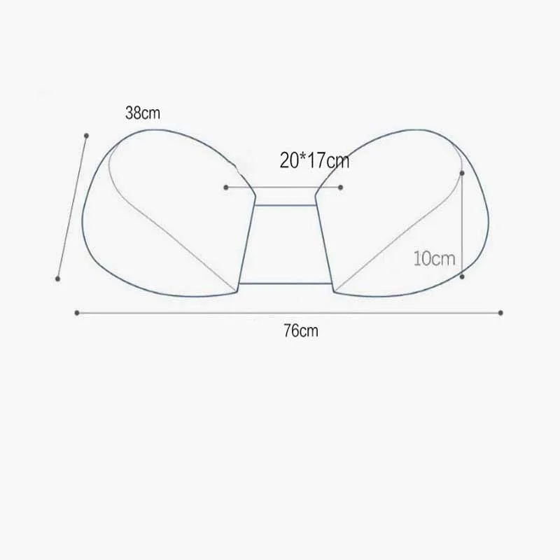 Регулируемое беременное Для женщин Подушка для сна, пояс для поясницы подушка для поддержки мягкие подушки для беременных боковые Шпалы