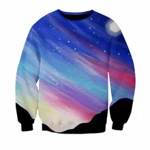 Hoodie Mens Harajuku Sweatshirts Male Galaxy Star Nebula Tracksuits Streetwear Sweatshirt Men Boys korean ulzzang clothes Tops