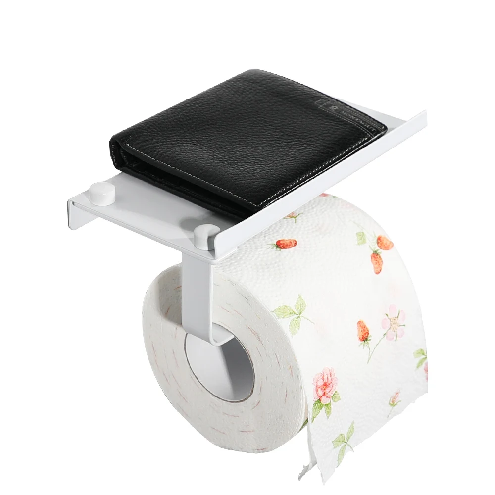 Multi-purpose toilet paper roll holder bathroom stainless steel paper holder toilet paper holder toilet paper rack toilet roll holder