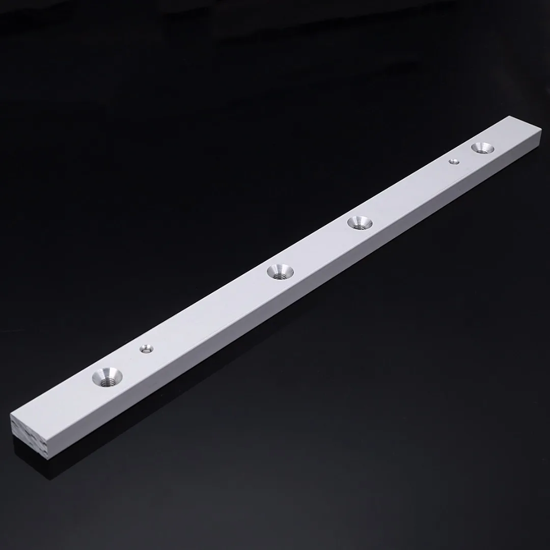 1pc Practical Aluminium Alloy Miter Bar Miter Slider Durable Table Saw Miter Gauge Rod Thickness 9.5mm Length 300mm
