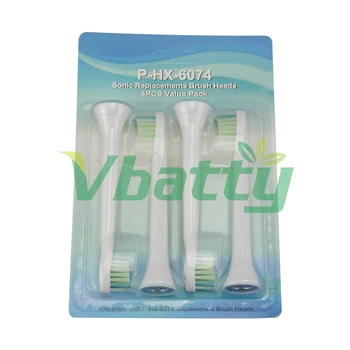 

4Pcs/pack Tooth Brush Heads Electric Toothbrush Heads Replacement For Philips Sonicare Diamond Clean P-HX-6014 P-HX6074 HX6074
