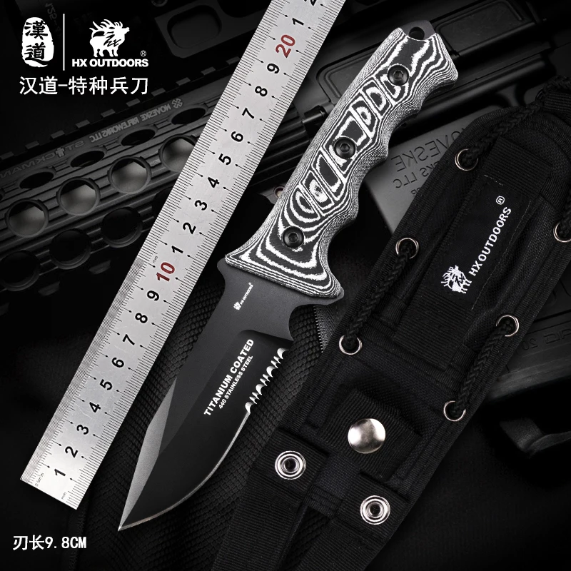 HX Outdoors Hunting Camping Kinves Survival knife Rescue Tool 440C Blade G10 Handle 58HRC Pocket EDC Tool Dropshipping цена HX Outdoors Hunting Camping Kinves Survival knife Rescue Tool 440C Blade G10 Handle 58HRC Pocket EDC Tool Dropshipping цены онлайн