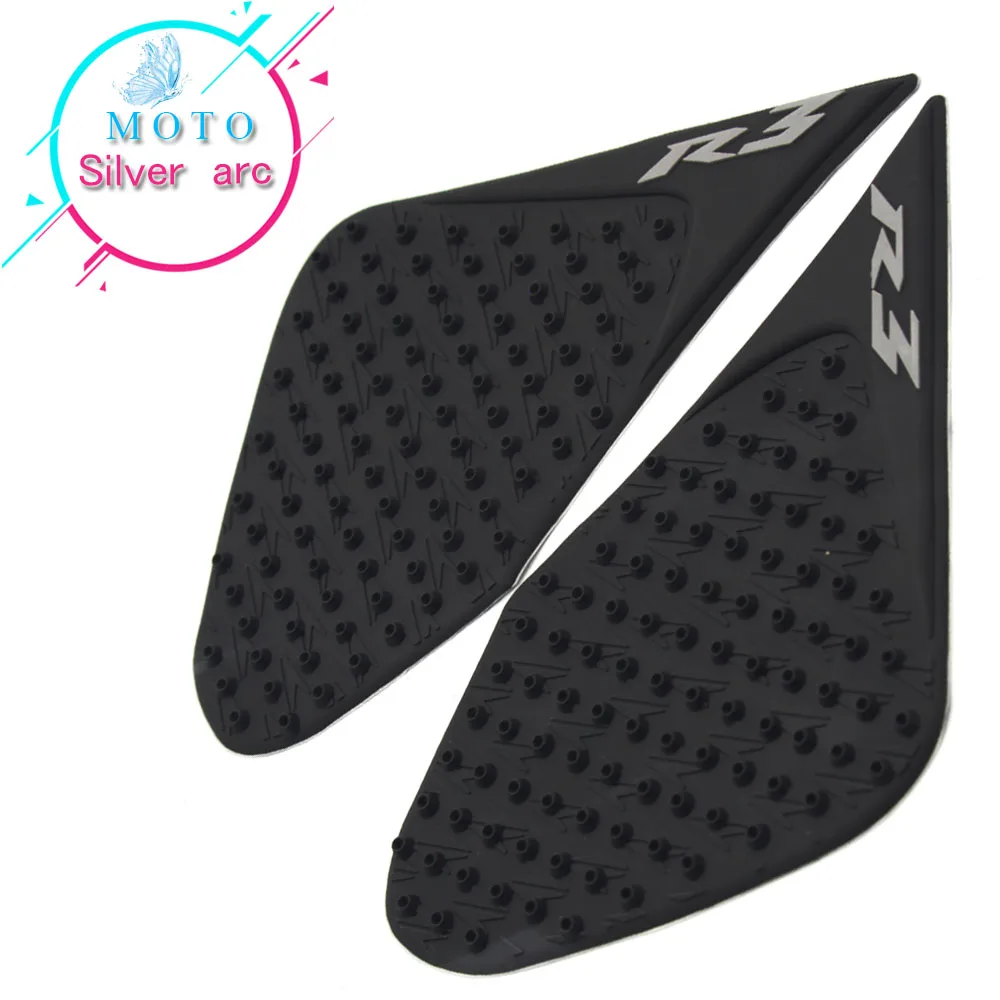 

For Yamaha R3 2015 2016 2017 YZF-R3 Anti-Slip Anti-Slip Pad Tank Protector Side Adhesives Gas Knee Grip Traction Pads
