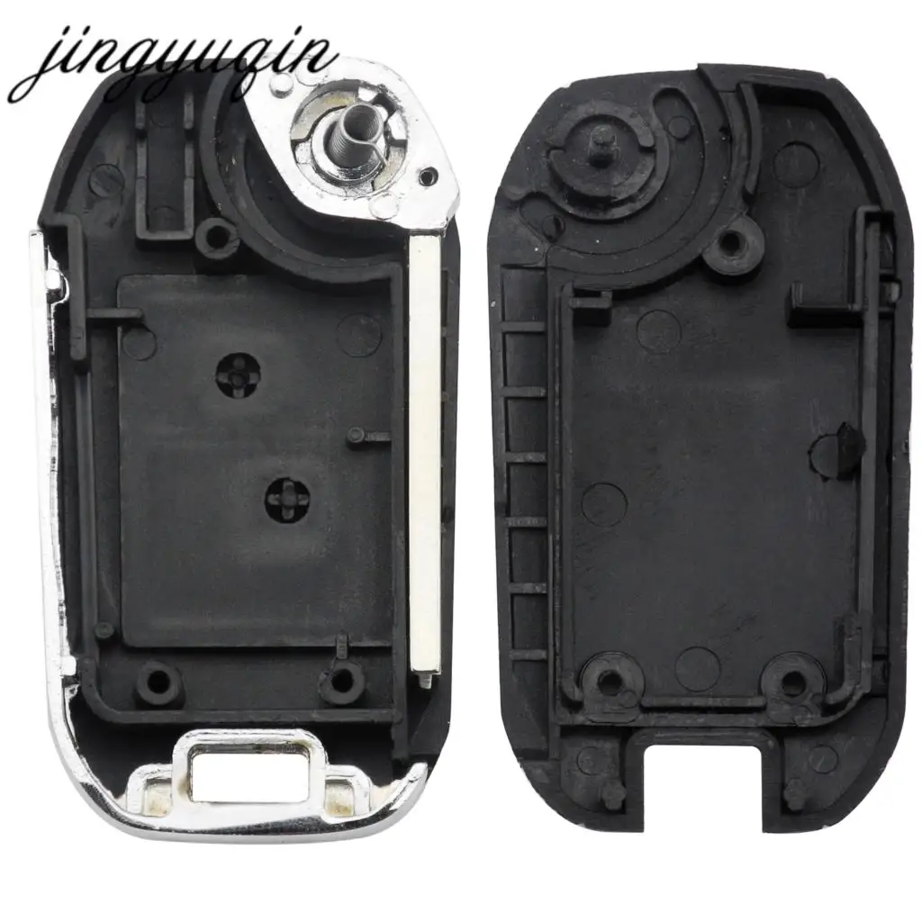 Jingyuqin VA2/HCA Автомобильный откидной Складной Корпус ключа для Peugeot 307 107 207 607 407