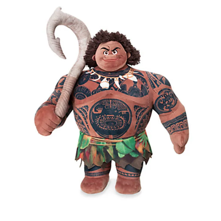 Moana Princess Maui Chief плюшевая игрушка милая мягкая плюшевая кукла игрушки Рождественский подарок для детей - Цвет: Type 2