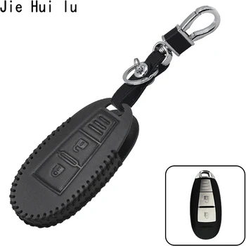 

3 Button Leather Car Remote Key Fob Shell Cover Case For Suzuki Vitara Swift Ignis Kizashi SX4 Baleno Ertiga S-Cross Smart Key