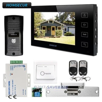 

HOMSECUR 1C1M Kit with 7" Video&Audio Smart Doorbell+Metal Case Camera for Home Security