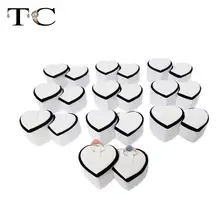 Лот из 10 штук, ювелирный дисплей для высокого класса, Ювелирное кольцо для влюбленных, башня, Дуо-кольцо, держатель стойка-башня, ювелирные изделия