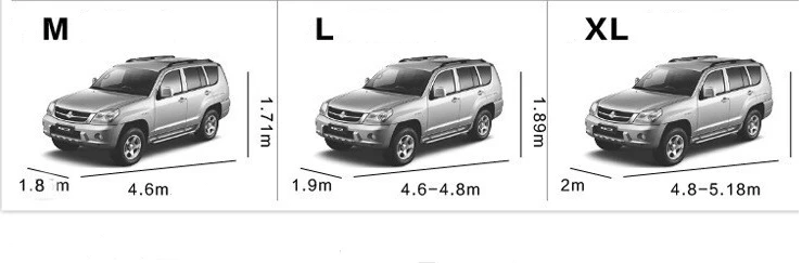 Автомобильный Стайлинг спортивный легковой вездеход Чехлы SUV M L XL размер лобовое стекло зимняя Защитная крышка одежда с ушками Авто продукты