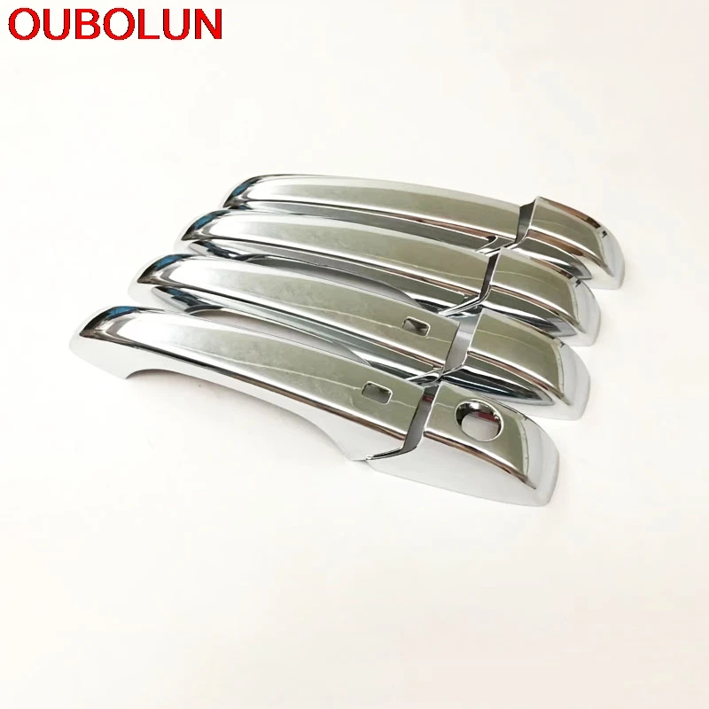 OUBOLUN для Jeep Grand Cherokee 2011 2012 2013 2014 варианты отверстий смарт ключей боковая крышка
