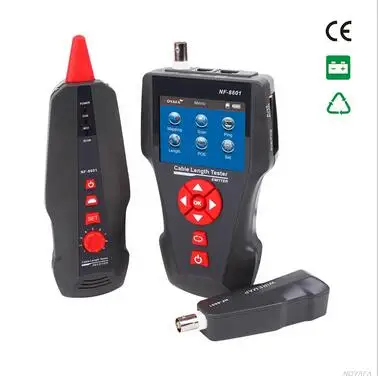 

Free shipping, Noyafa NF-8601 digital mesuring instrument Network Telephone Coax Cable Tester Line Tracker tester with PoE PING