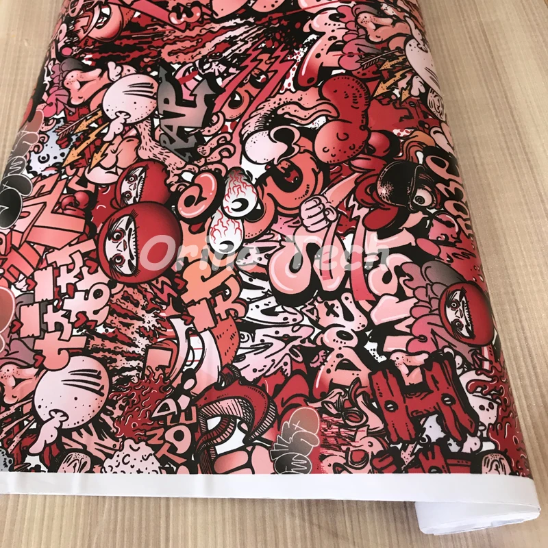 Sticker Bomb Vinyl Film Wrap-10