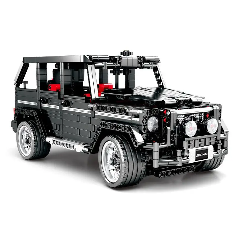 

Technical Blocks 1343pcs Legoings City Motor Toys Car Block Simulation Merceding-benzs Big G Model For Kid Birthday Legoing Gift