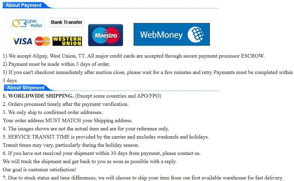 payment