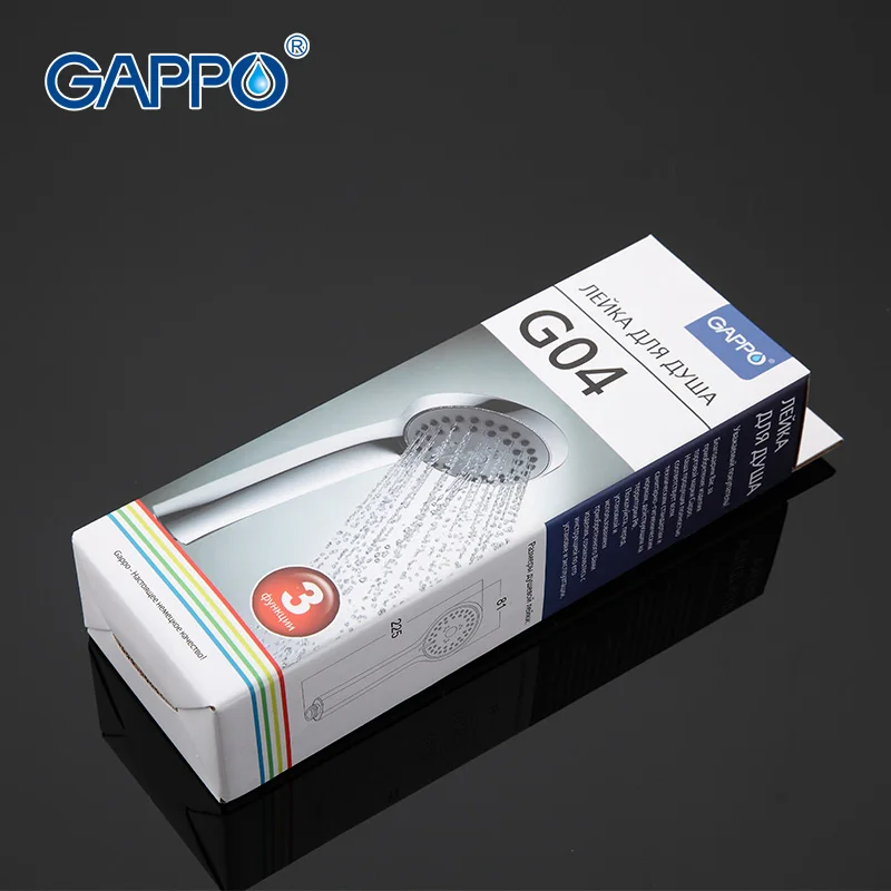 Насадка для душа GAPPO водосберегающая насадка ABS|rain showerhead|shower pressureshower head abs |