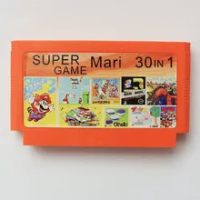 30 в 1 8 бит 60 контактов игровая Карта