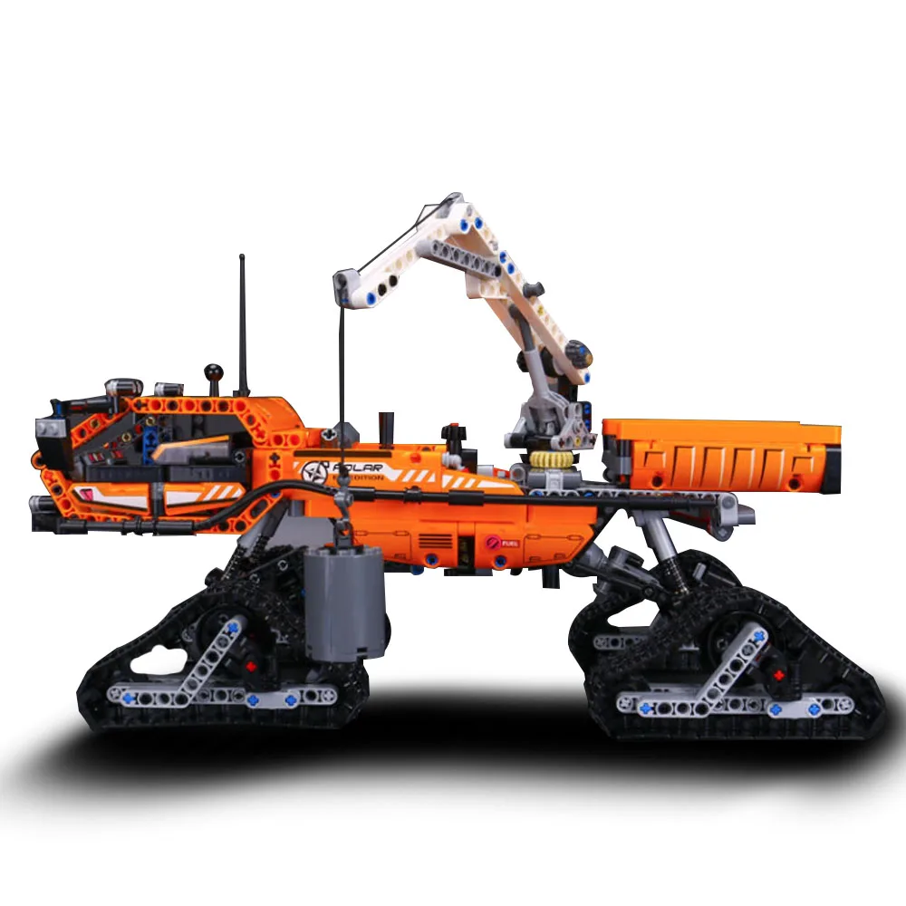 

LEPIN 20012 913Pcs Genuine Technic Series Mechanical Group The Polar Adventure Vehicle Building Blocks Bricks LegoINGlys 42038