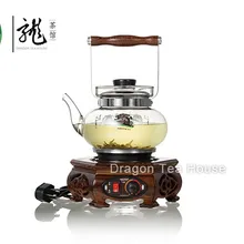 Kamjove венге деревянным основанием Электрический чайник 0.8L 220V T-40