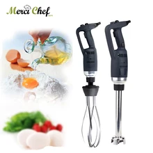ITOP Electric Commercial Immersion Blender Changeable Head Egg Beater 185mm Whisk Multifunctional Mixer Juicer Food Process itop commercial professional juicer ice crusher blender multifunctional kitchen appliance food mixer