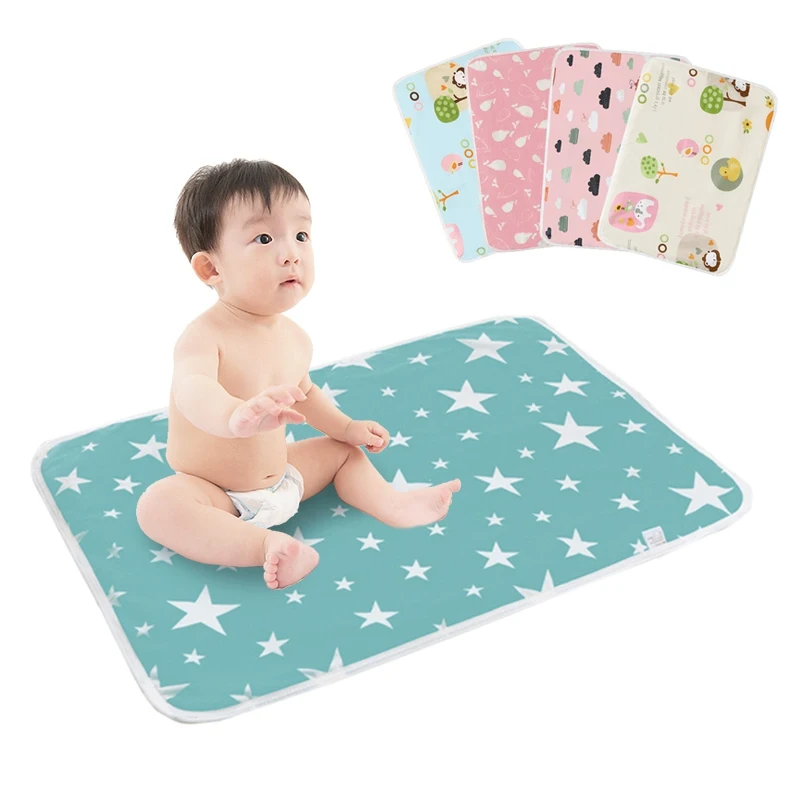 Водонепроницаемые пеленальные коврики для новорожденных хлопковые пеленки