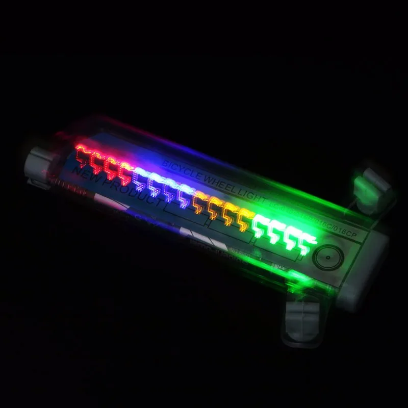 Discount 1Pc Bike Cycling Bicycle Tire Valve 32 Led Flash Spoke Wheel Light 30 Kinds Flash Riding Safety 0