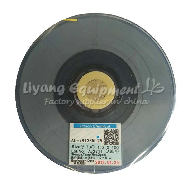 

Original ACF AC-7813KM-25 PCB Repair TAPE 50M latest Date for pulse hot press flex cable machine