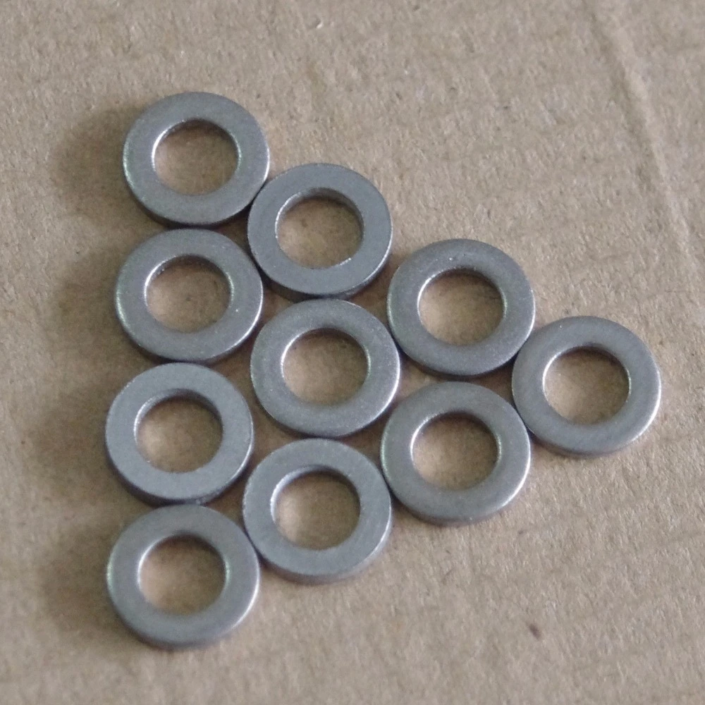 10Pcs Titanium M6 Flat Washer Bolt-Washers Gaskets Grade 5 Ti-6Al-4V 10Pcs Titanium M6 Flat Washer Bolt-Washers Gaskets Grade 5 Ti-6Al-4V