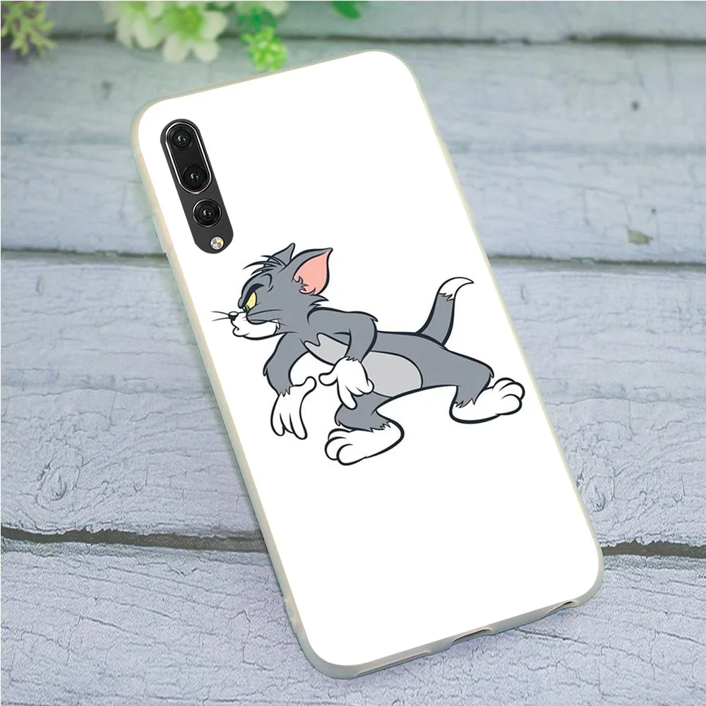 

Tom And Jerry Phone Cover for Huawei Honor 6A Case 10 8 9 Lite 7A Pro 7X 7C Y6 Prime Nova 3 3i Cases