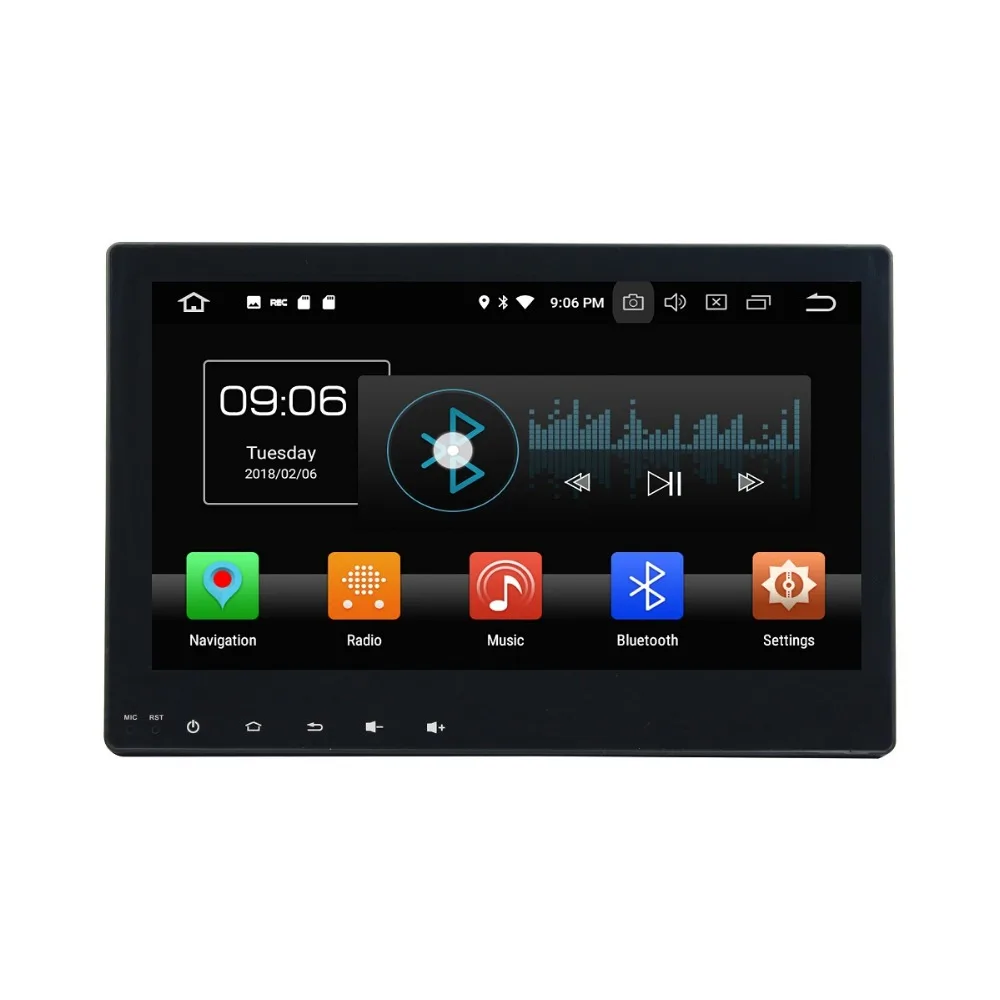 Excellent 4GB+32GB Octa Core Android 8.0 Car Radio DVD Multimedia head unit for Toyota Hilux 2016 2017 GPS WIFI Bluetooth USB DVR+Canbus 2