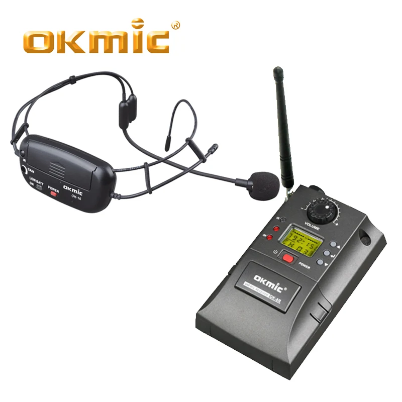 

high standard wireless sport Microphones stereo music headsets handsfree with microphone For Fitness exercise Stage Performance