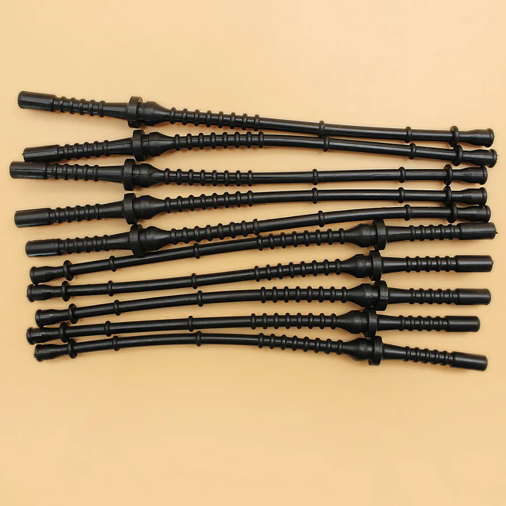 10 шт./лот резиновые детали для топливных трубок STIHL FS120 FS200 FS250 FS300 FS350 FS450 FS480 41283580800