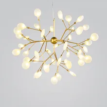 Креативное искусство Дизайнерские теплые белые 27/36/45/63 светодиодный Роскошные хрустальные люстры кулон в форме листика дерева потолочный светильник деко люстры Обеденная Спальня