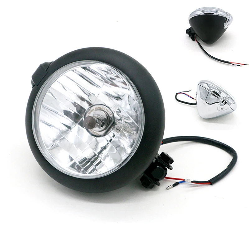 

1PCS Motorbike Headlights Motorcycle Headlights Motorbike Bullet Fog Light For Yamaha For Honda For Harley For Davidson