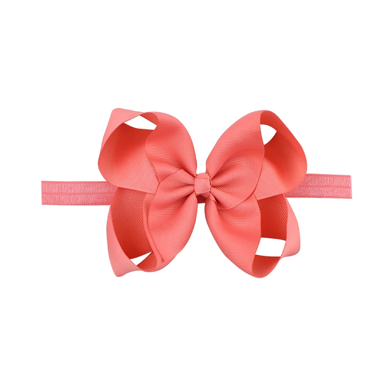 Christmas Headwear Girls child Hair Band Bow Headbands Flower Hair Accessories Elastic bands hair ornaments bow rim on the head (16)