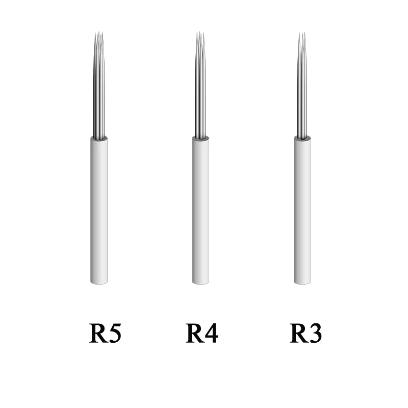 Microblading Needles Eyebrow Tattoo Needle For Microneedling Pen Permanent  Makeup Fog Shading Needle Microblading Round Needles - Tattoo Needles -  AliExpress