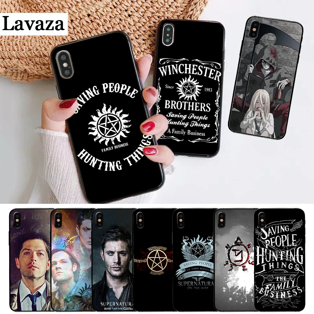 

Lavaza Supernatural Silicone Case for iPhone 5 5S 6 6S Plus 7 8 X XS Max XR