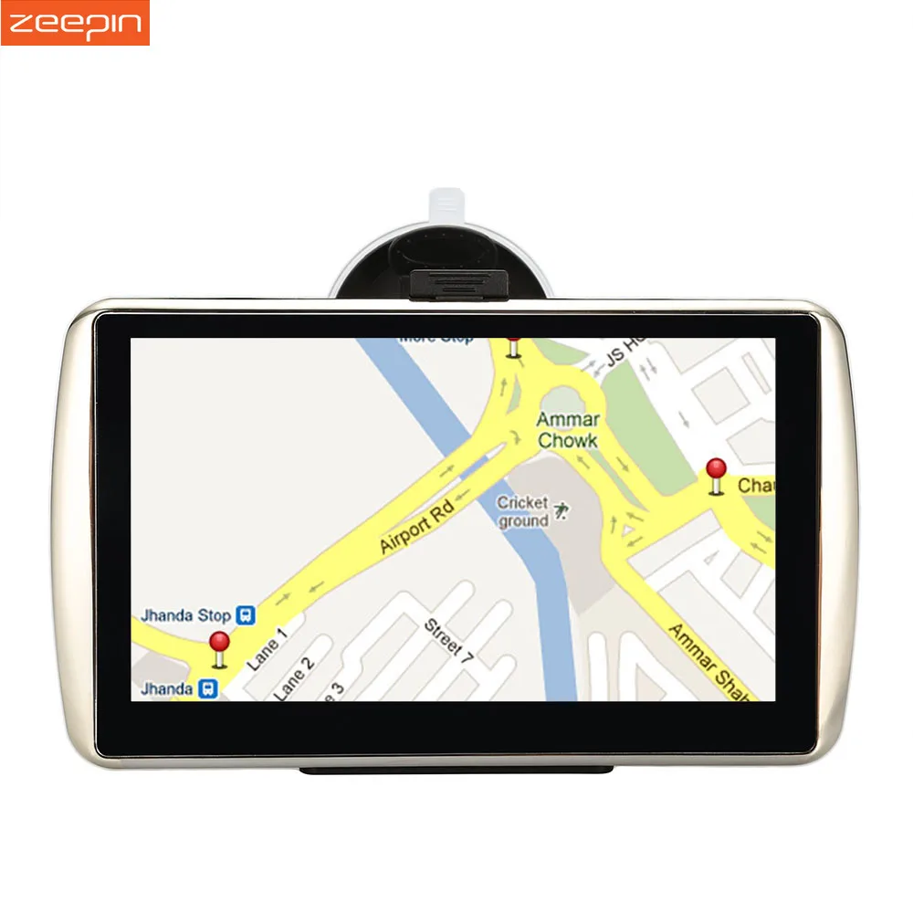 

Q1 7 inch Touch Screen Car GPS Navigation Player Windows CE 6.0 Vehicle GPS Navigator FM Radio Support E-book pre-loaded map