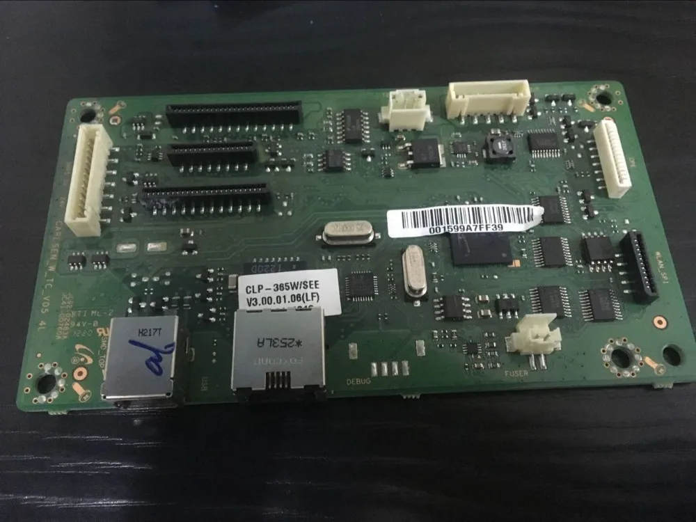 Free shipping 90% new original Mainboard JC9202483B for Samsung CLP-365W Formatter Board Printer parts on sale Free shipping 90% new original Mainboard JC9202483B for Samsung CLP-365W Formatter Board Printer parts on sale