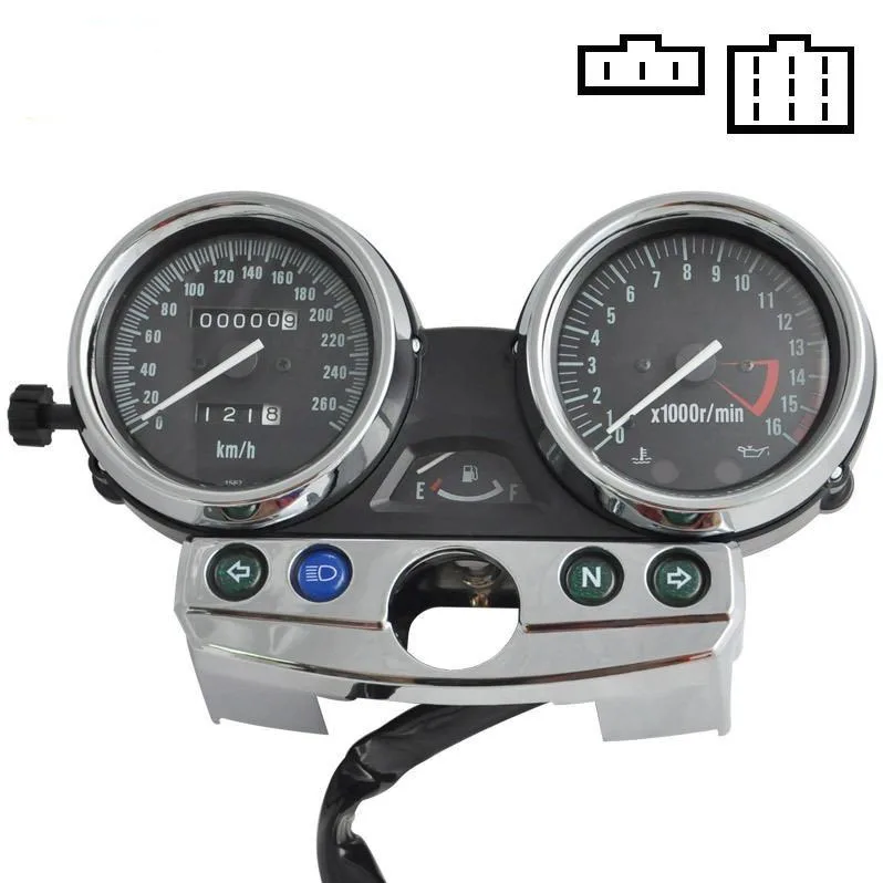 

Motorbike Speedometer Tachometer Gauges Cluster Assembly Fits For Kawasaki ZRX400 ZRX750 ZRX1100 ZRX 750