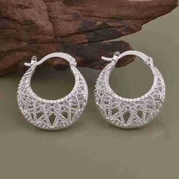 

wholesale High quality silver Fashion jewelry errrings WE-853